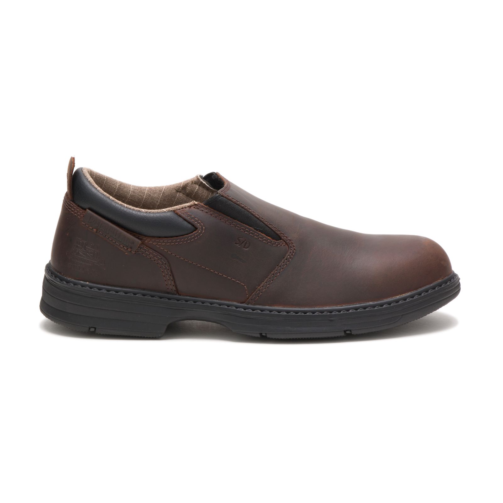 Caterpillar Shoes Lahore - Caterpillar Conclude Steel Toe Mens Steel Toe Shoes Dark Brown (914568-RPG)